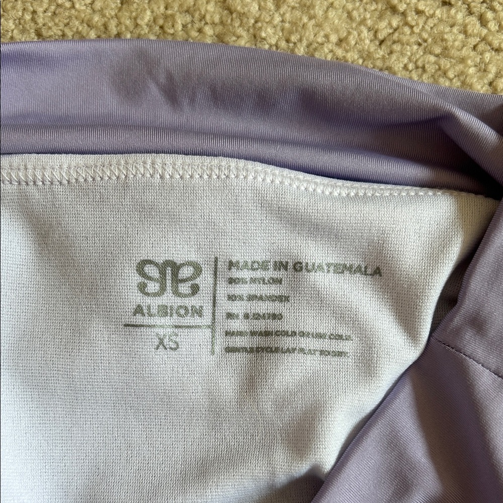 Albion Periwinkle High-Waisted Swim Skirt - Picture 3 of 7